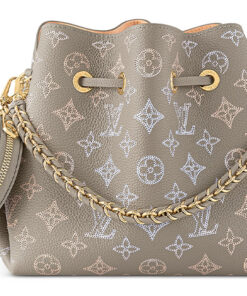 LOUIS VUITTON 벨라 소가죽 문라이트 여신 버킷 백, 크로스백, 숄더 백 레귤러 여성 그레이 그린 L22*W14*H19cm